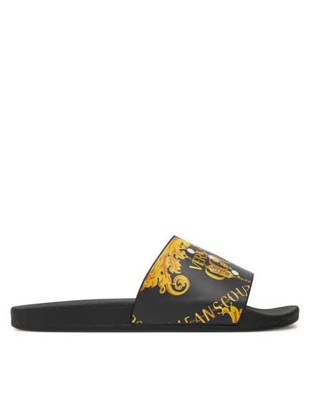 Тапочки Versace Jeans Couture, черный