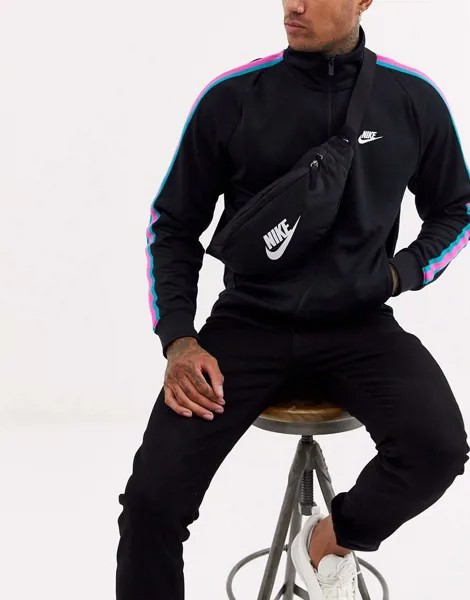 Черная сумка-кошелек на пояс с логотипом Nike-Черный