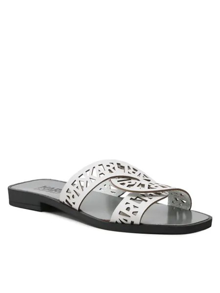 Шлепанцы KL80429  KARL LAGERFELD белый 39 EU