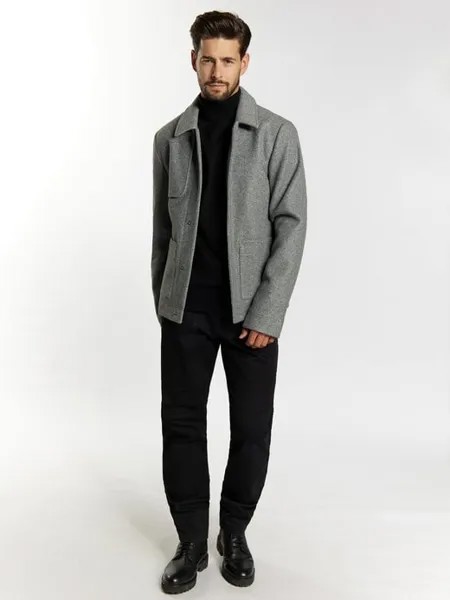 Переходная куртка из шерсти Dreimaster, серый