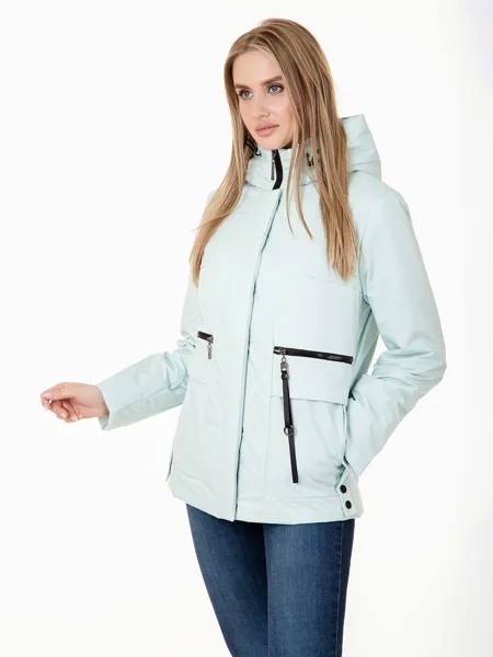 Куртка женская WINTERRA 66874 голубая 48 RU
