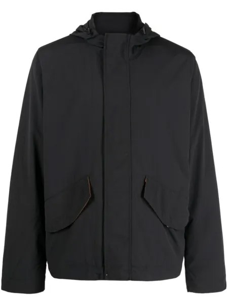 PS Paul Smith куртка с капюшоном и нашивкой-логотипом, черный