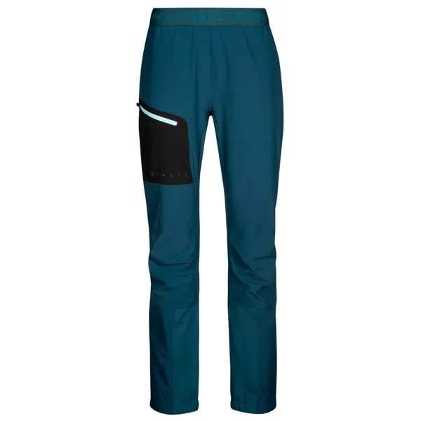 Лыжные туристические брюки Halti Women's Adrenaline Stretch Lite, цвет Reflecting Pond Blue