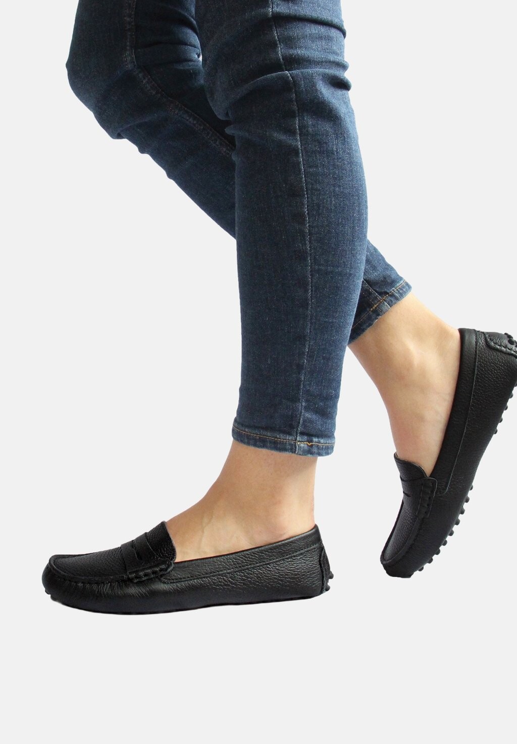 Мокасины GRAINED Jules & Jenn, цвет Black