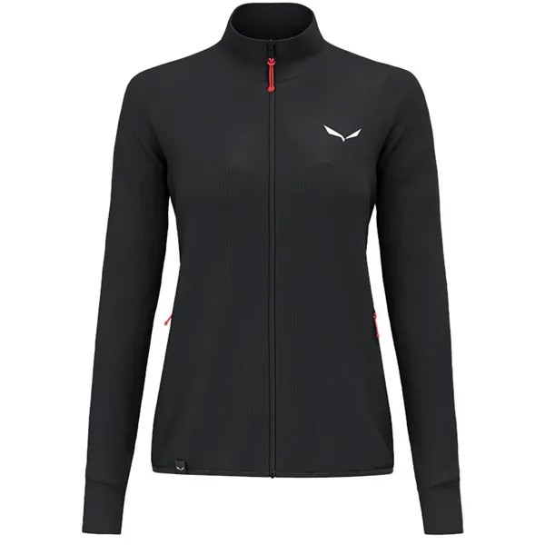 Спортивная куртка Salewa Puez Waffle HYB Pl softshell, черный