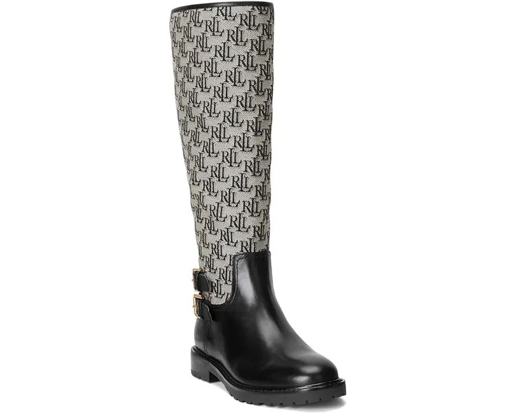 Ботинки LAUREN Ralph Lauren Emelie Tall Boot, цвет Black/Black/Black