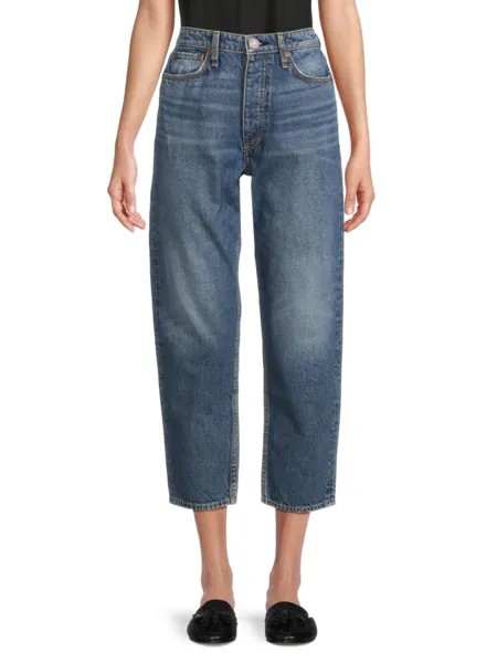 Укороченные джинсы Alissa с высокой посадкой и бочонками Rag & Bone, цвет Clover