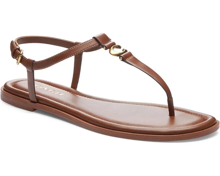 Сандалии COACH Jessica Sandals, цвет Saddle