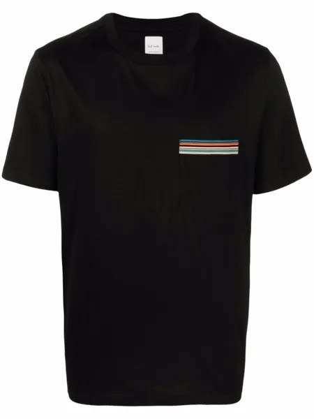 Paul Smith футболка с карманом, черный
