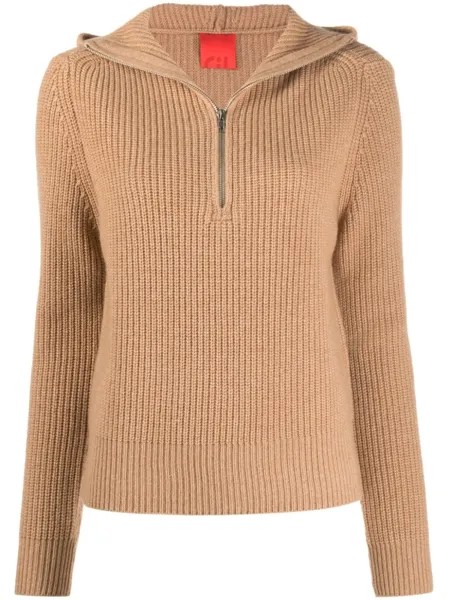 Худи в рубчик Cashmere In Love, коричневый