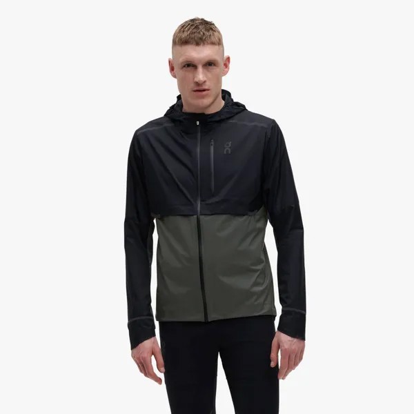 Куртка On Running Weather, черный/серый