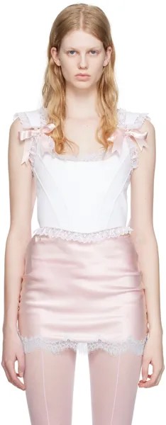 Майка с корсетом White Candy Pristine