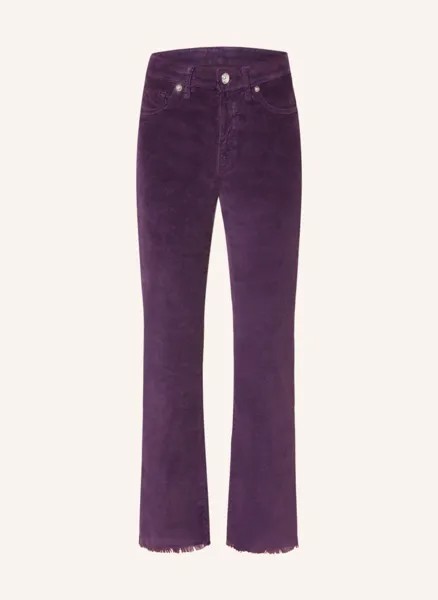 Вельветовые брюки nine:inthe:morning ENDLESS, фиолетовый