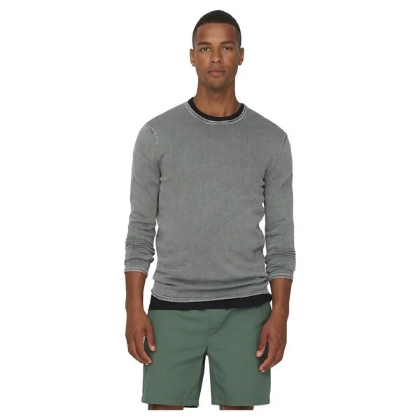 Свитер Only & Sons Garson Life 12 Wash, серый