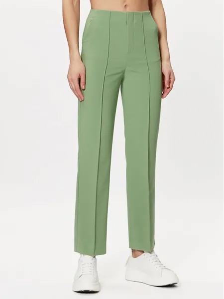 Тканевые брюки прямого кроя United Colors Of Benetton, зеленый
