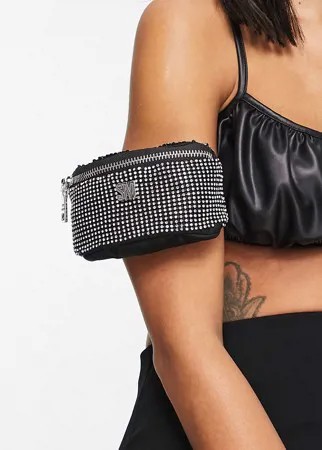 Сумка-кошелек на руку со стразами Steve Madden BHype-Многоцветный