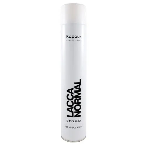 Kapous Professional Лак для волос Lacca Normal, средняя фиксация, 750 мл