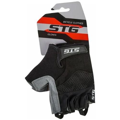Перчатки STG, размер S, серый, черный