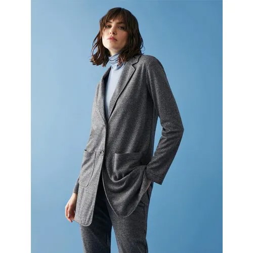 Пиджак PennyBlack, размер 38, серый