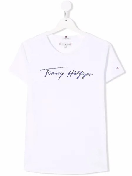 Tommy Hilfiger Junior футболка с логотипом