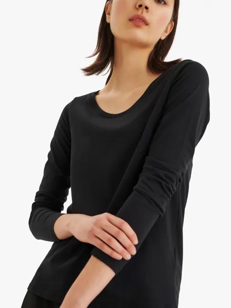 Футболка с длинным рукавом InWear Rena, черная