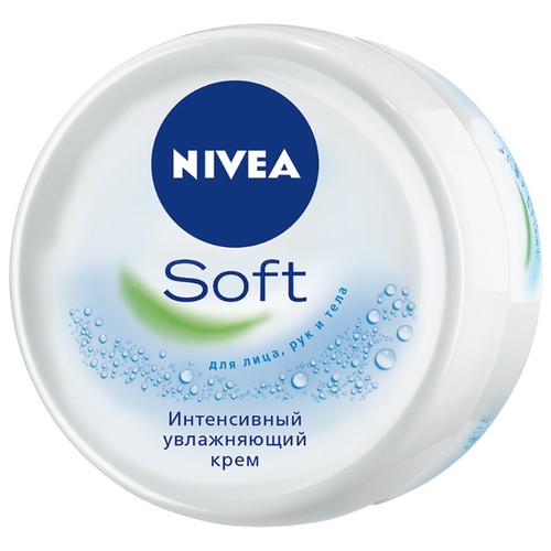 Крем для тела Nivea Soft интенсивный увлажняющий, банка, 100 мл