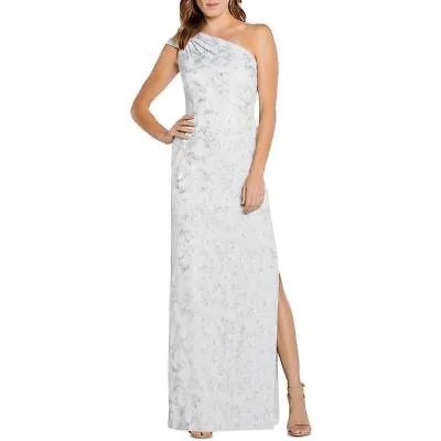 Aidan Mattox Womens Metallic Column Formal Evening Dress Gown BHFO 9046