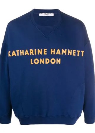 Katharine Hamnett London толстовка с логотипом