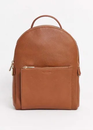 Рюкзак из натуральной кожи Paul Costelloe-Светло-коричневый