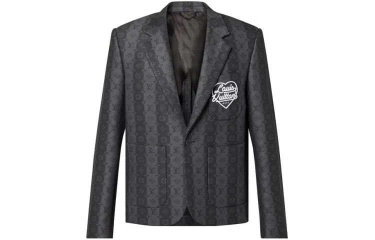 Новые квартальные продукты LV Business Suit Men Grey Louis Vuitton, серый