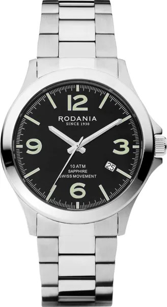 Наручные часы мужские RODANIA R17014 серебристые