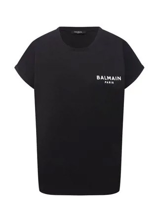 Хлопковая футболка Balmain