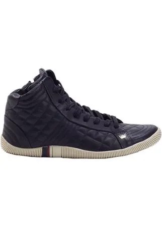 Osklen quilted hi-top sneakers