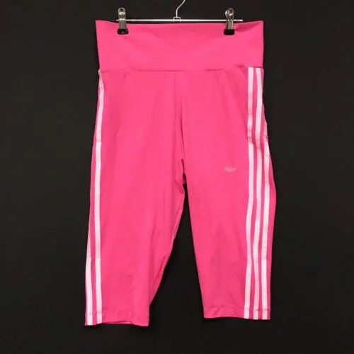 Короткие тайтсы Adidas Fakten (женский размер M) Розовые брюки-капри Originals Sport