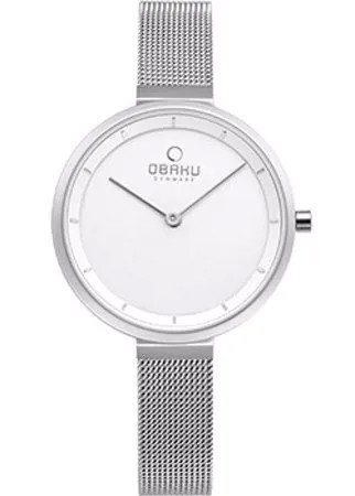 Fashion наручные  женские часы Obaku V225LXCIMC. Коллекция Mesh