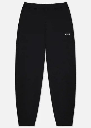 Мужские брюки MSGM Essentials, цвет чёрный, размер L