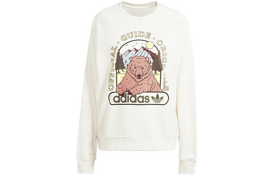 Свитшот Trefoil женский белый Adidas Originals