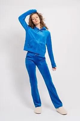 Juicy Couture Wmns Robertson Classic Velour Zip Trough Hoodie Женщины парашютист