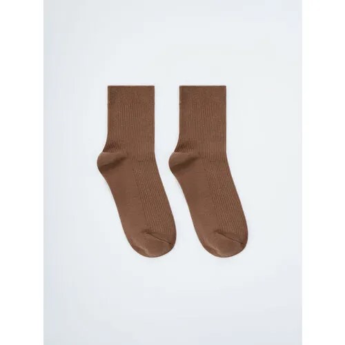 Носки Sela, размер 36/38, коричневый