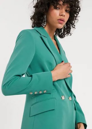 Пиджак мятного цвета от комплекта Topshop-Зеленый