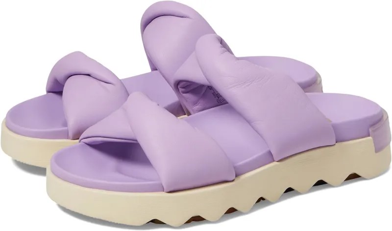 Сандалии SOREL Viibe Twist Slide, цвет Euphoric Lilac/Honey White