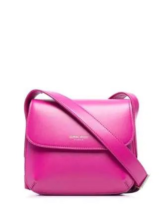 Giorgio Armani сумка на плечо с тисненым логотипом