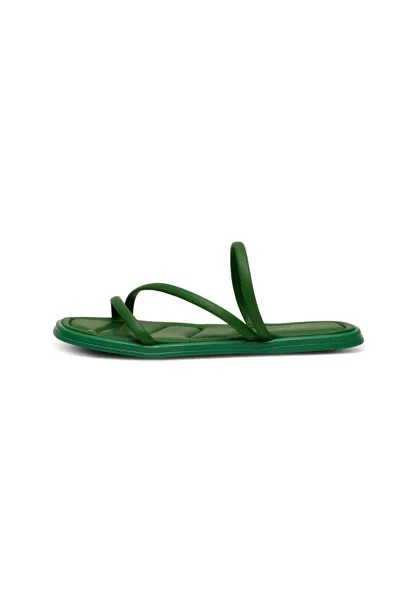 Мюли на плоской подошве SELENA STRAP Shoe The Bear, цвет green