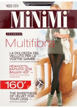 Колготки MiNiMi Multifibra 160 den, размер 3-M, moka (коричневый)