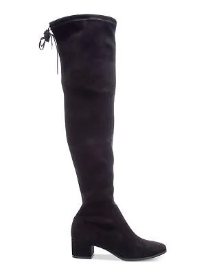 КИТАЙСКАЯ ПРАЧЕЧНАЯ Женские черные слипоны с мистическим носком на блочном каблуке с завязками на спине 7 м