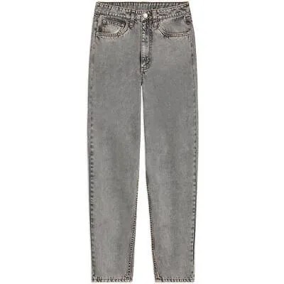 Серые зауженные джинсы-бойфренды We Wore What Women Dani BF с высокой посадкой 32 BHFO 0780