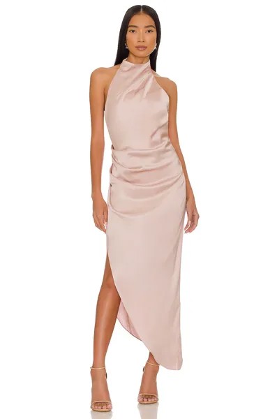 Платье Nookie Amelia Halter Gown, нюд