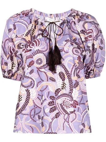 A.L.C. блузка Elly с кисточками