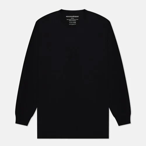 Лонгслив Maharishi, хлопок, размер xxl, черный