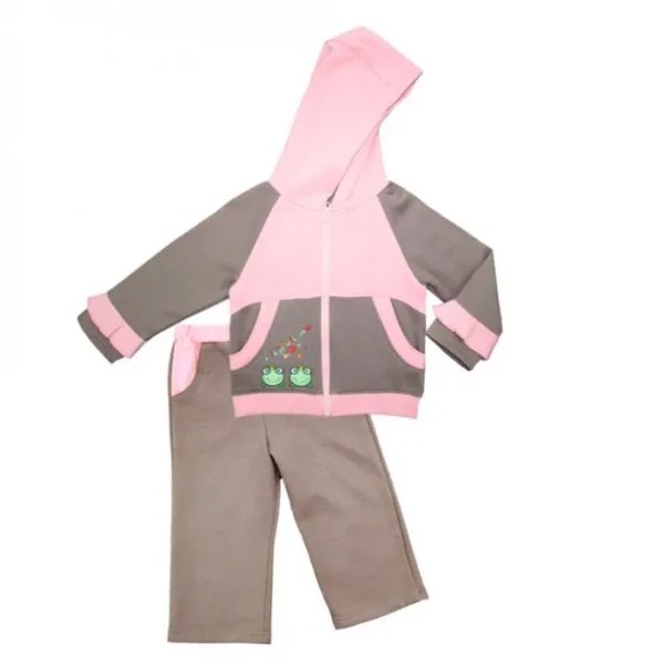 Sunbaby Комплект для девочки (толстовка и штаны) 104-0004